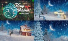 Videohive Christmas Greetings Card || After Effects