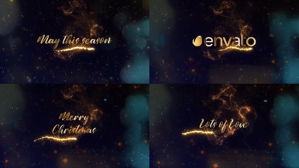 Videohive Christmas Magic Wishes || After Effects