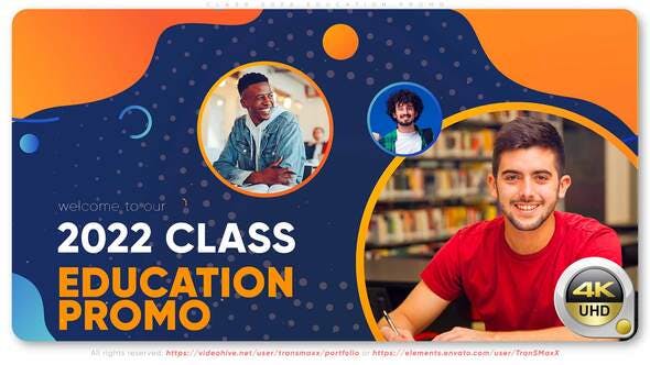 Videohive Class 2022 Education Promo
