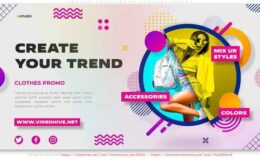 Videohive Create Your Trend Clothes Promo