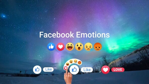 Videohive Facebook Like Reactions