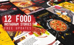Videohive Food Instagram Stories Pack