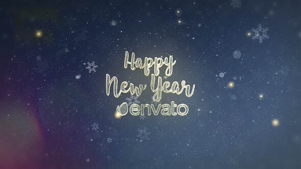 Videohive Happy New Year and Merry Christmas