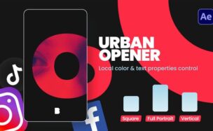 Videohive Instagram Fast Urban Opener