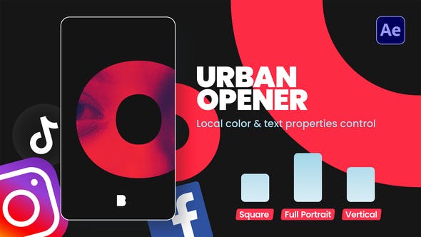 Videohive Instagram Fast Urban Opener