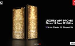 Videohive Luxury Mobile App Promo | Element 3D