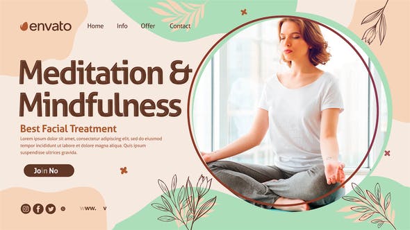 Videohive Meditation And Mindfulness Promo