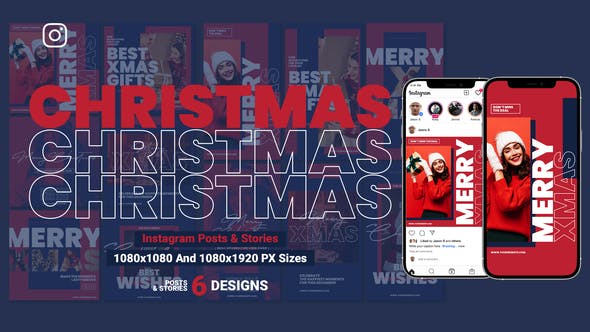 Videohive Merry Christmas Instagram Template B202