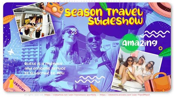 Videohive New Travel Season Slideshow