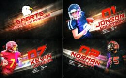 Videohive Sport Team Intro | Player Introducing