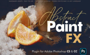 Abstract Paint FX Photoshop Add-On
