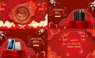 Videohive Chinese New Year Sale Mogrt 2022