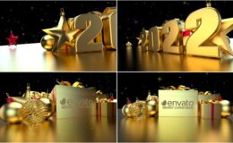 Videohive Christmas Gift Logo 2022