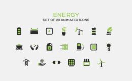 Videohive Energy Icons