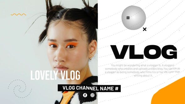 Videohive Fashion Vlog Intro
