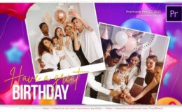 Videohive Happy Birthday Cards Slideshow
