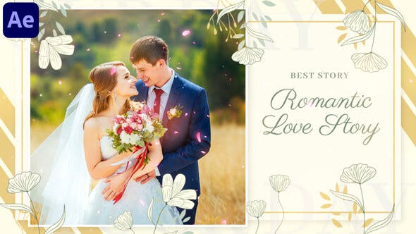 Videohive Romantic Love Story || Wedding Slideshow