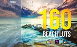 Videohive 160 Beach LUTs Color Grading