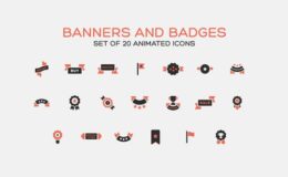 Videohive Banners and Badges Icons