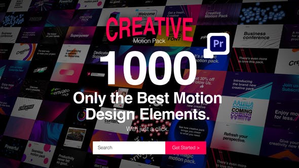 Videohive Creative Motion Pack for Premiere Pro