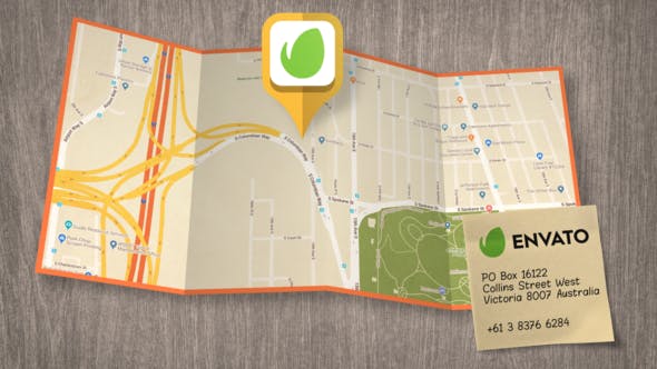 Videohive Location Map