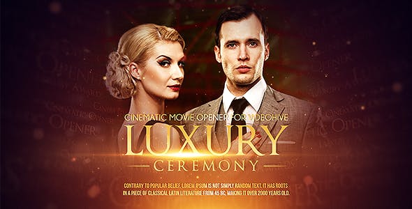Videohive – Luxury Ceremony – 11203488