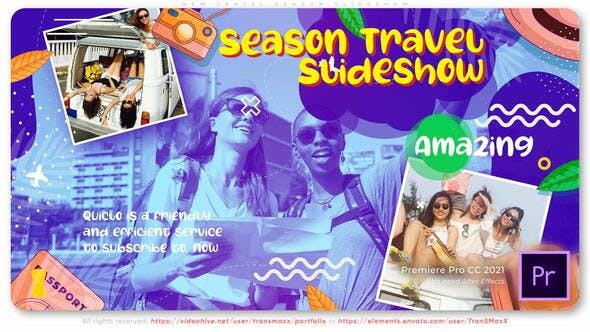 Videohive New Travel Season Slideshow