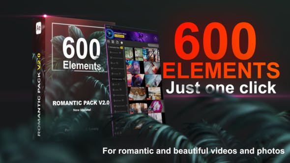 Videohive Romantic Pack V2.0