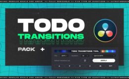 Videohive ToDo Transitions | Transitions Pack for DaVinci Resolve