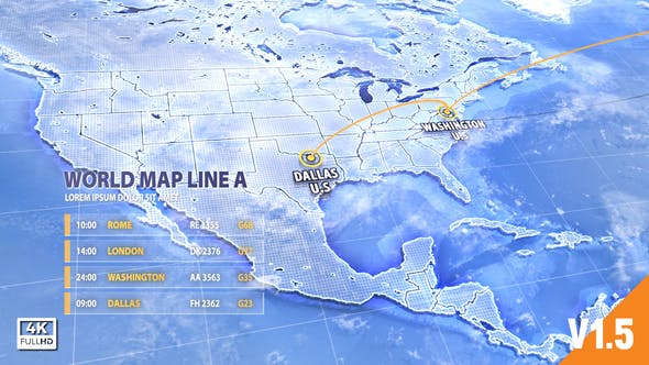 Videohive World Map Pack V1.5