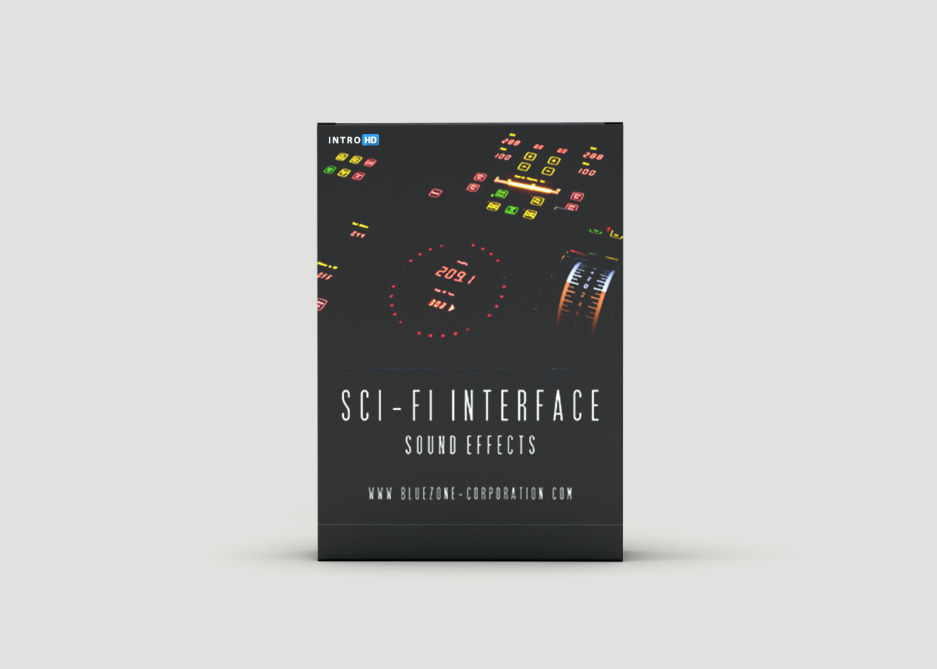 Bluezone Corporation SCI FI INTERFACE SOUND EFFECTS - INTRO HD