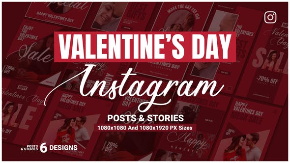 Valentine’s Day Instagram Ad V107 – Videohive