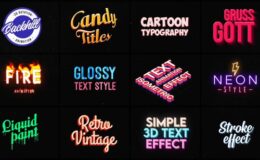 Videohive Animated Motion Titles