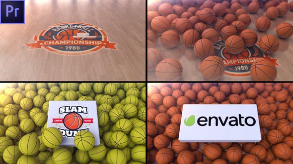 Videohive Basketball Logo Sting