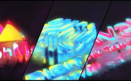 Videohive Colorful Abstract Extrusion Logo Reveal