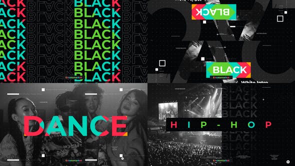 Videohive Colorful Hip-Hop Intro