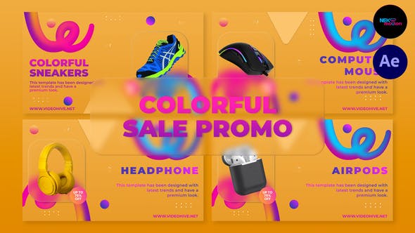 Videohive Colorful Sale Promo
