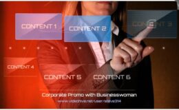 Videohive Corporate Promo with Businesswoman