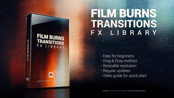 Videohive Film Burns Transitions & FX Pack