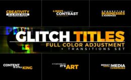 Videohive Glitch Titles 22774999