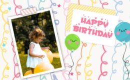 Videohive Kids Happy Birthday Slideshow