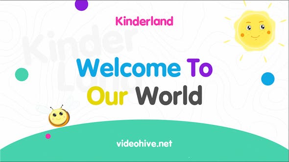 Videohive Kids School Presentation