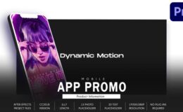 Videohive Mobile App Promo Dynamic Fast Mogrt 102