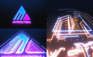 Videohive Neon Logo