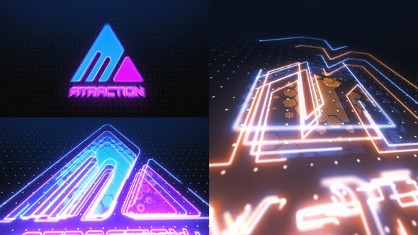 Videohive Neon Logo
