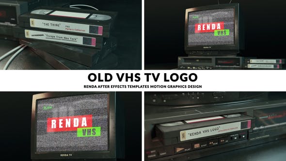 Videohive Old TV Logo