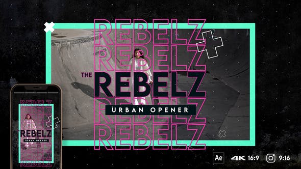 Videohive Rebelz Urban Opener