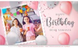 Videohive Samantha Birthday Slideshow