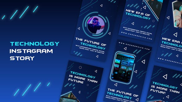 Videohive Technology Instagram Stories