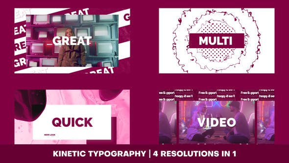 Videohive Trendy Typography Promo